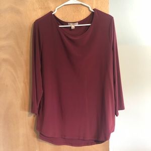 DressBarn 3/4 Sleeved Blouse